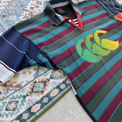 1990s Canterbury Thick Rugby Polo M - Threads Uncovered