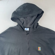 1990s Nike Court Full Zip Made in USA Hoodie L - Threads Uncovered