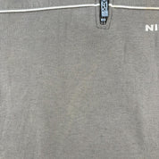 1990s Nike Embroidered Spellout Quarter Zip Fleece S - Threads Uncovered