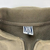 1990s Nike Embroidered Spellout Quarter Zip Fleece S - Threads Uncovered