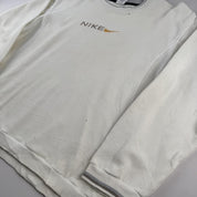 1990s Nike Embroidered Womens Sweatshirt 8-10 - Threads Uncovered