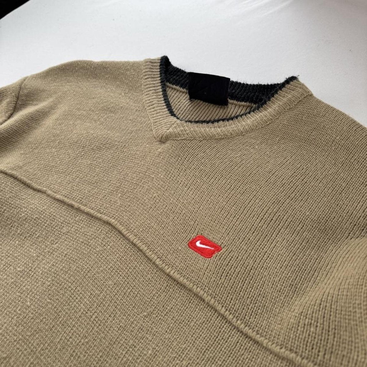 1990s Nike Knitted Jumper L - Threads Uncovered