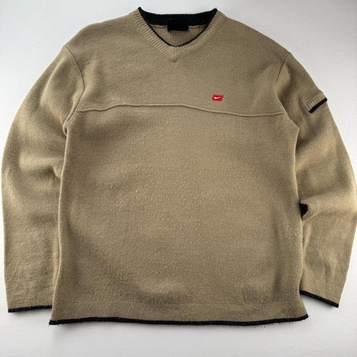 1990s Nike Knitted Jumper L - Threads Uncovered