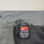 1990s Nike Team Brazil Grey Tracksuit Top M - Threads Uncovered