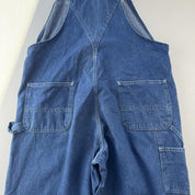 1990s Rare Carhartt Denim Dungarees 40W 32L RO7 DST - Threads Uncovered