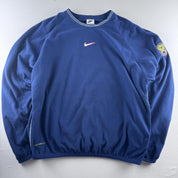 1990s Rare Centre Swoosh Russia Football Sweatshirt M - Threads Uncovered