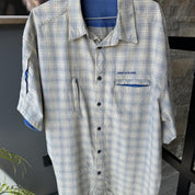 1990s Ripcurl Striped Summer Shirt XL - Threads Uncovered