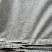 1990s Stone Grey Quiksilver Surf Button Down Shirt XL - Threads Uncovered