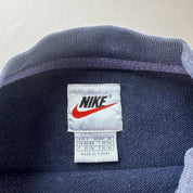 1990s Thick Embroidered Centre Swoosh Nike Sweatshirt XL - Threads Uncovered