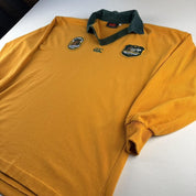 1991-93 Canterbury Australian Rugby Wallabies Rugby Polo XL - Threads Uncovered