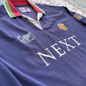 1998 Cotton Traders Rugby Tigers Rugby Polo XL - Threads Uncovered