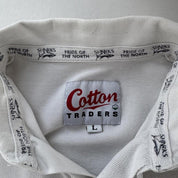 1999-2000 Cotton Traders Sale Sharks Rugby Polo Shirt L - Threads Uncovered