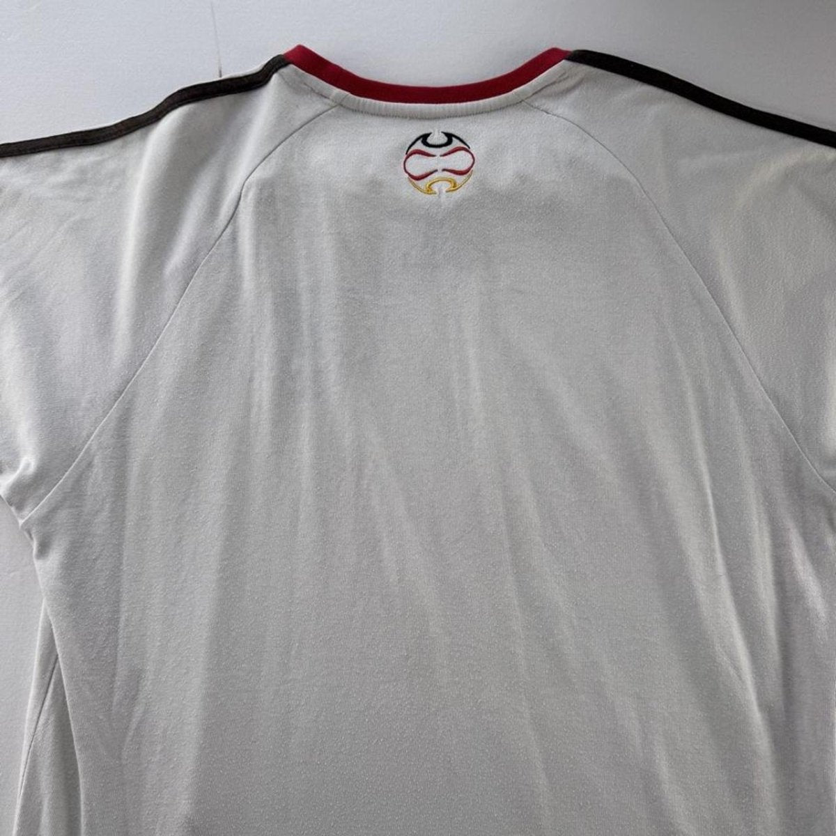 2000s Adidas Embroidered Germany Cotton T Shirt XL - Threads Uncovered