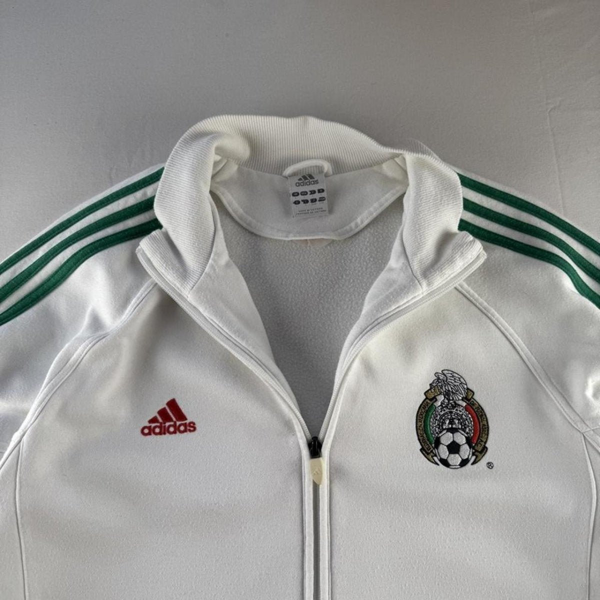 2000s Adidas Embroidered Mexico Track Jacket L - Threads Uncovered