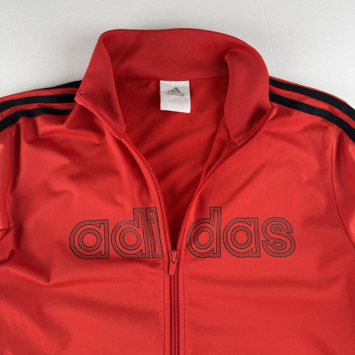 2000s Adidas Spellout Track Jacket S - Threads Uncovered
