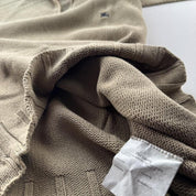 2000s Burberry Beige Cotton Quarter Zip S - Threads Uncovered