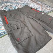 2000s Nike ACG Dark Grey Cargo Short 34W - Threads Uncovered