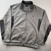 2000s Nike Embroidered Logo Full Zip Track jacket L - Threads Uncovered