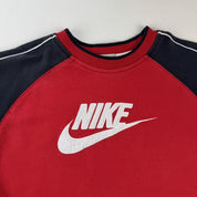 2000s Nike Oversized Embroidered Sweatshirt L - Threads Uncovered