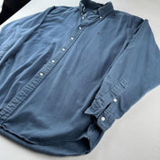 2000s Polo Ralph Lauren Thick Button Down Blake Shirt L - Threads Uncovered