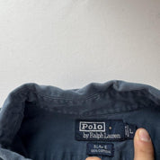 2000s Polo Ralph Lauren Thick Button Down Blake Shirt L - Threads Uncovered