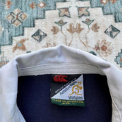 2001 Australia Wallabies Long Sleeve Rugby Polo L - Threads Uncovered