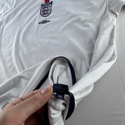 2003/05 England Umbro Reversible Playing Jersey XXL - Threads Uncovered