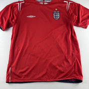 2004-06 England Umbro Away Home Shirt Size X Large - Threads Uncovered
