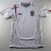 2004-06 Umbro England Home Playing Shirt S - Threads Uncovered