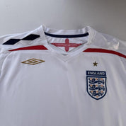 2007-09 Umbro England Football Home Shirt XL - Threads Uncovered