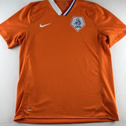 2008/09 Nike Netherlands Home Playing Jersey L - Threads Uncovered