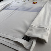 2009 Embroidered France Rugby Striped Rugby Polo L - Threads Uncovered