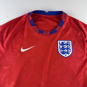 2020-21 Nike England Pre Match Warm Up Shirt L - Threads Uncovered