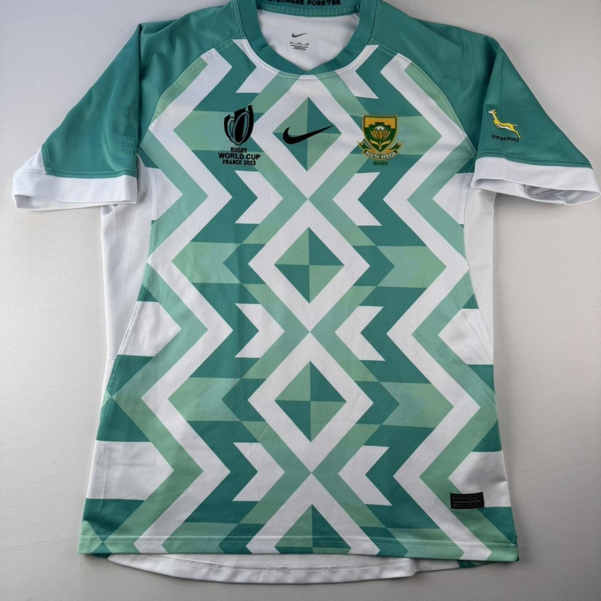 2023 Rugby World Cup Nike Springboks Rugby Polo 2XL - Threads Uncovered