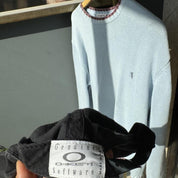 90s Made in USA Oakley Embroidered Cap - Threads Uncovered
