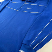 1990s Made in USA Embroidered Swoosh Quarter Zip L