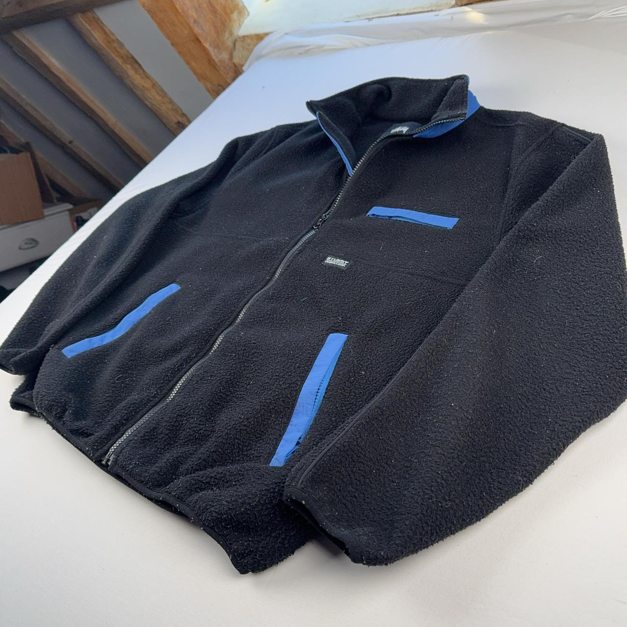Stussy Jacket in Black Size