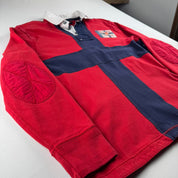 Polo Ralph Lauren Embroidered Vintage Rugby Polo Shirt L