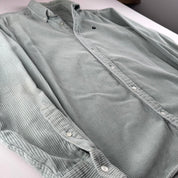 Carhartt WIP Embroidered Logo Corduroy Button Down Shirt M