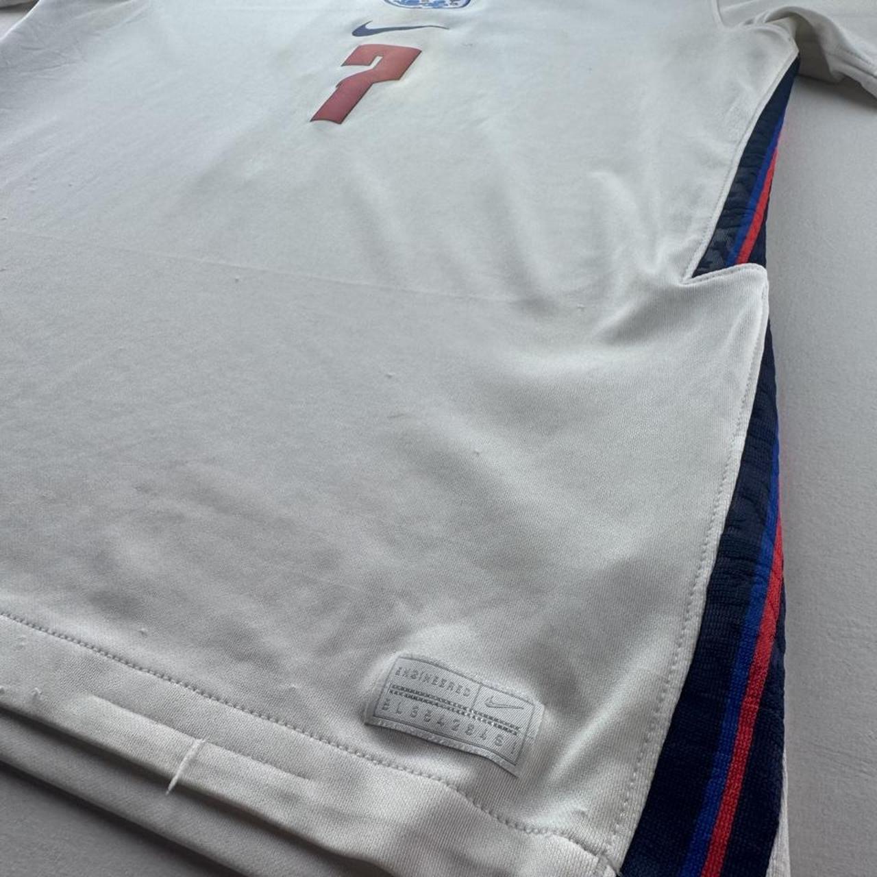 Nike England 2020-21 Home Jack Grealish 7 Jersey M