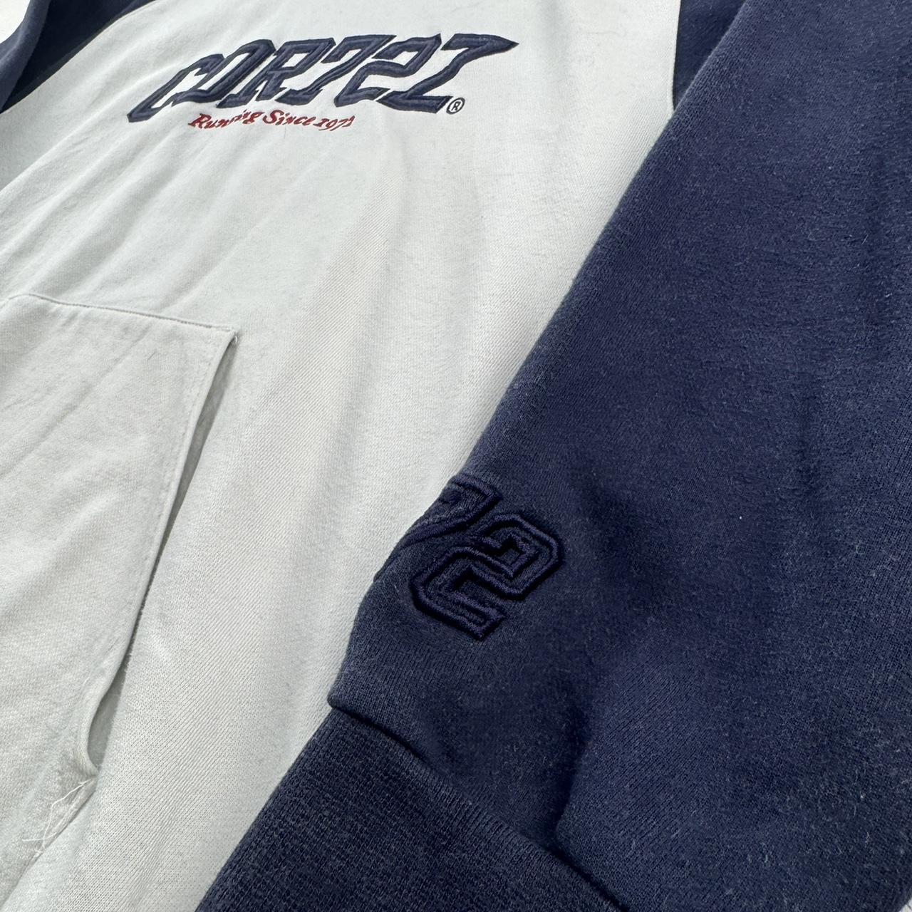 Nike 2000s Cortez Embroidered Womens Spellout Hoodie 10-12