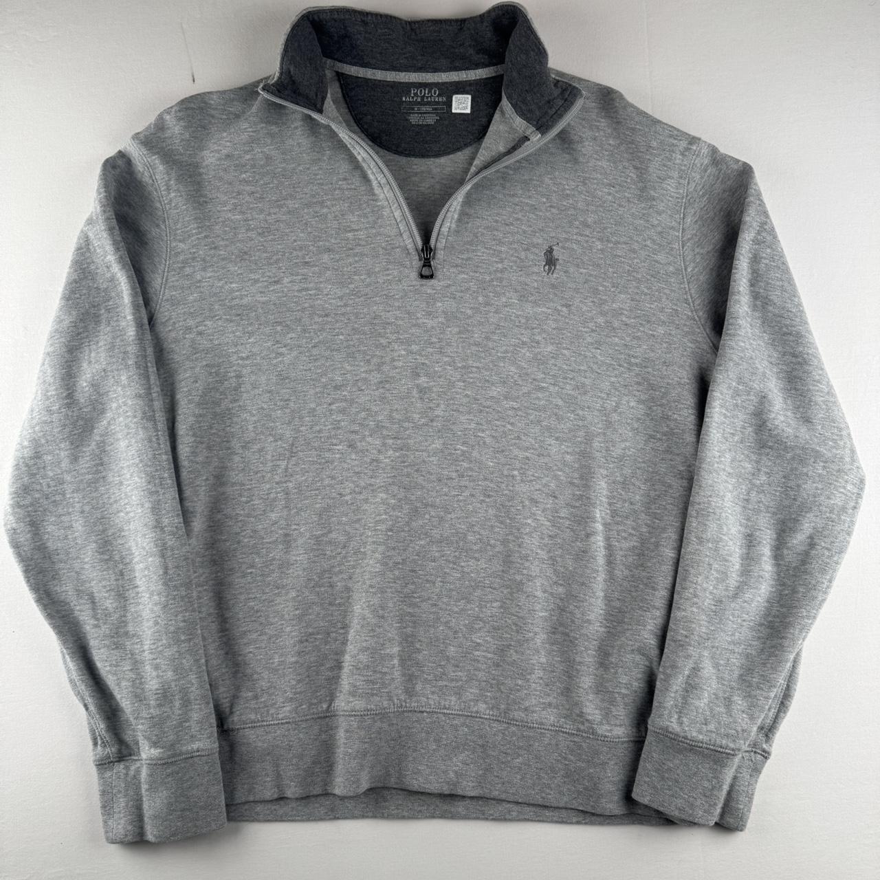 Polo Ralph Lauren Embroidered Pony Quarter Zip Fleece M