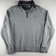 Polo Ralph Lauren Embroidered Pony Quarter Zip Fleece M