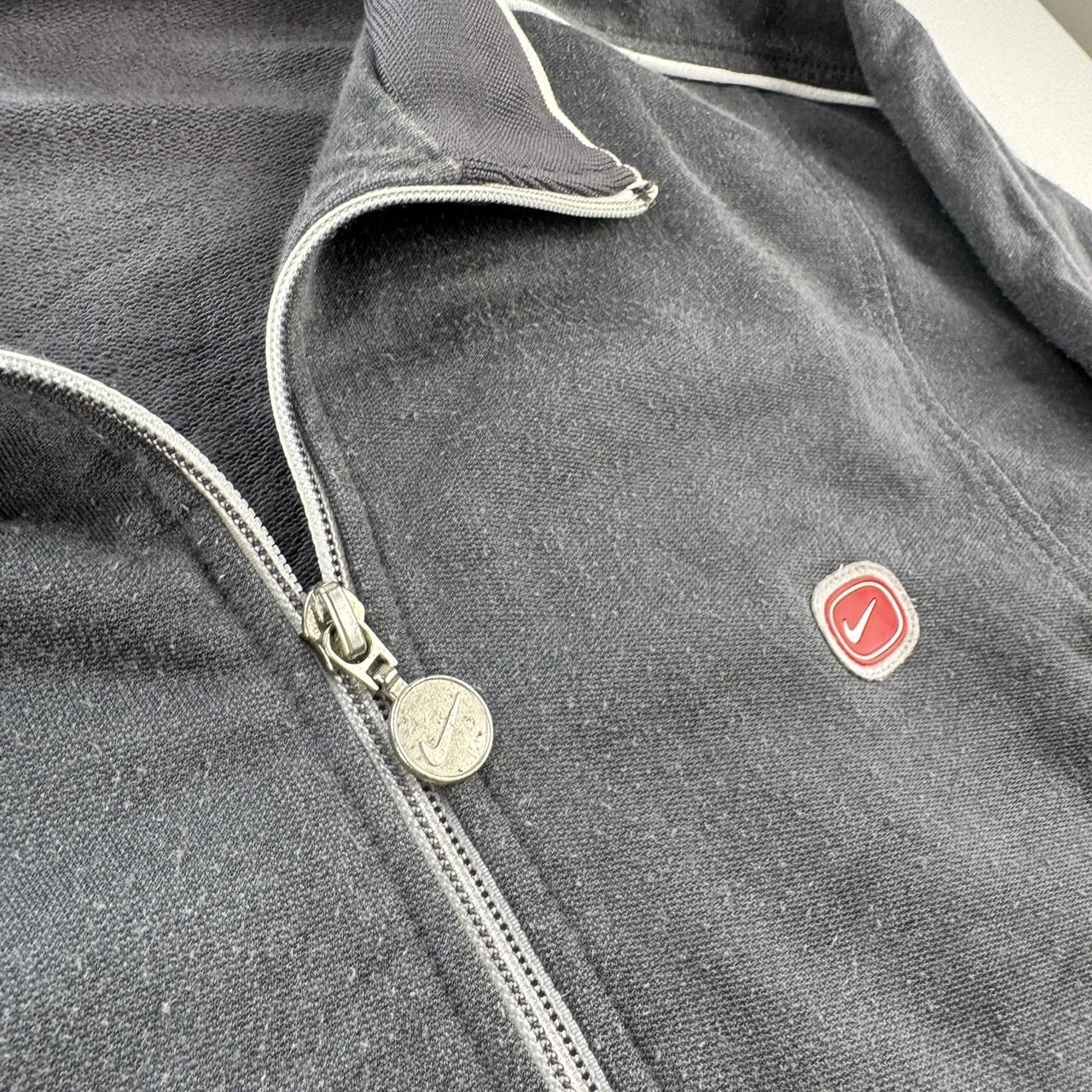 Nike 2000s Embroidered Cotton Track Jacket M