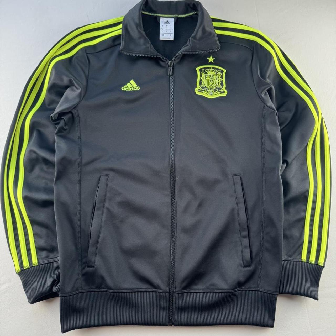 Adidas 2011-12 Embroidered Spain Tracksuit Top S