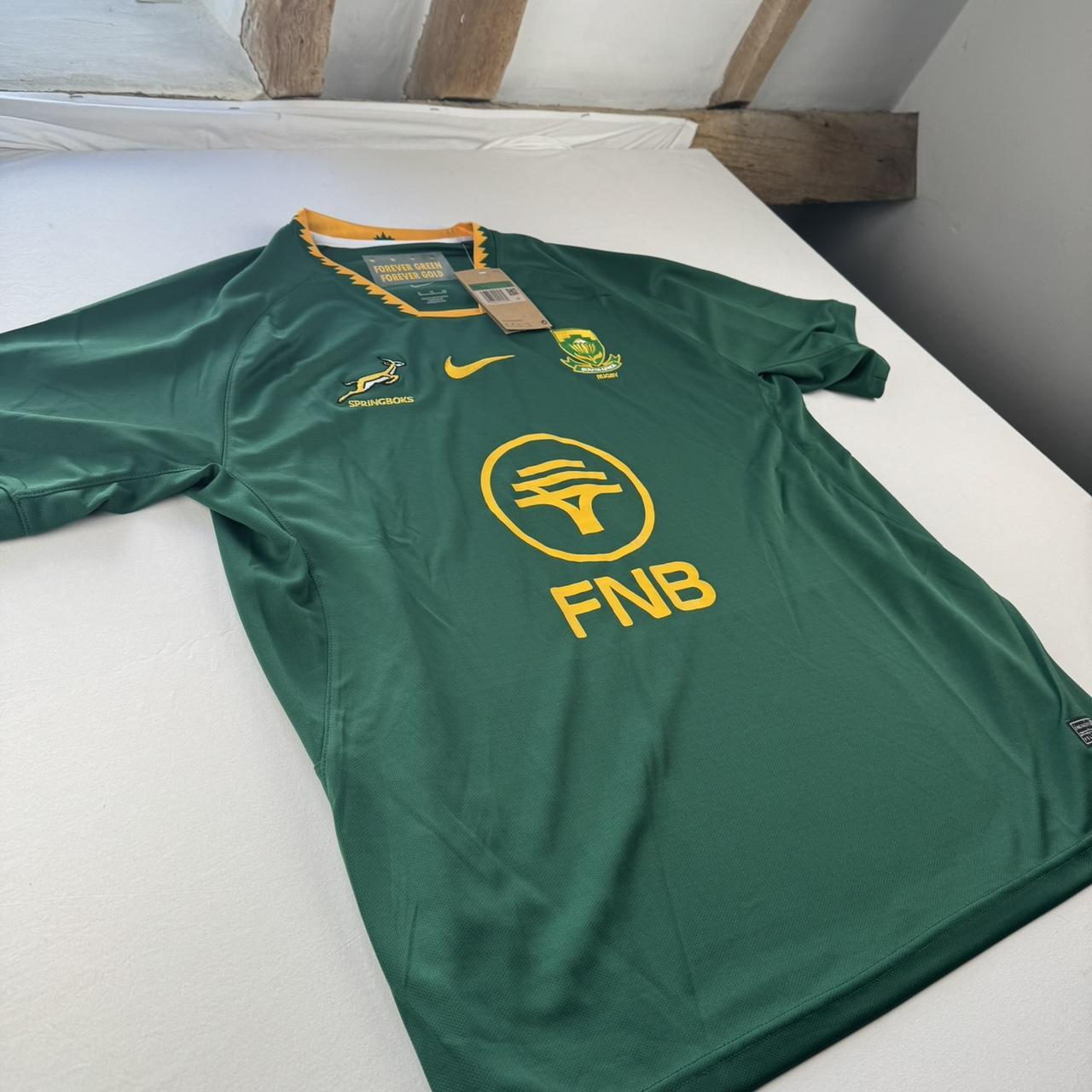 Nike South Africa Springboks Rugby Playing Shirt XL BNWT