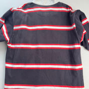 1990s Cotton Traders Gloucester Rugby Striped Polo M
