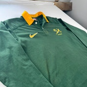 1999-2001 Nike South Africa Springboks Rugby Polo Shirt M