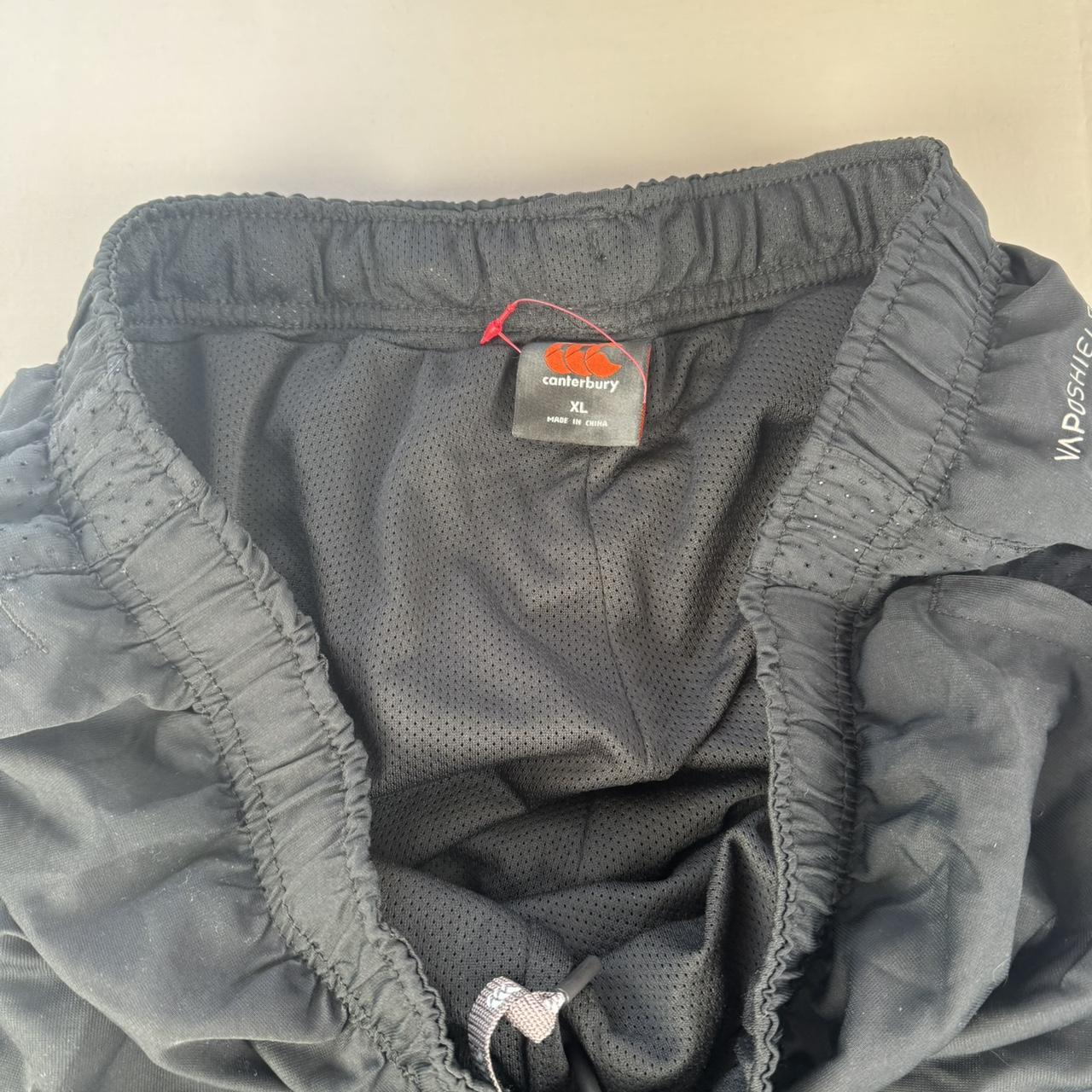 Canterbury Black Embroidered Training Joggers XL