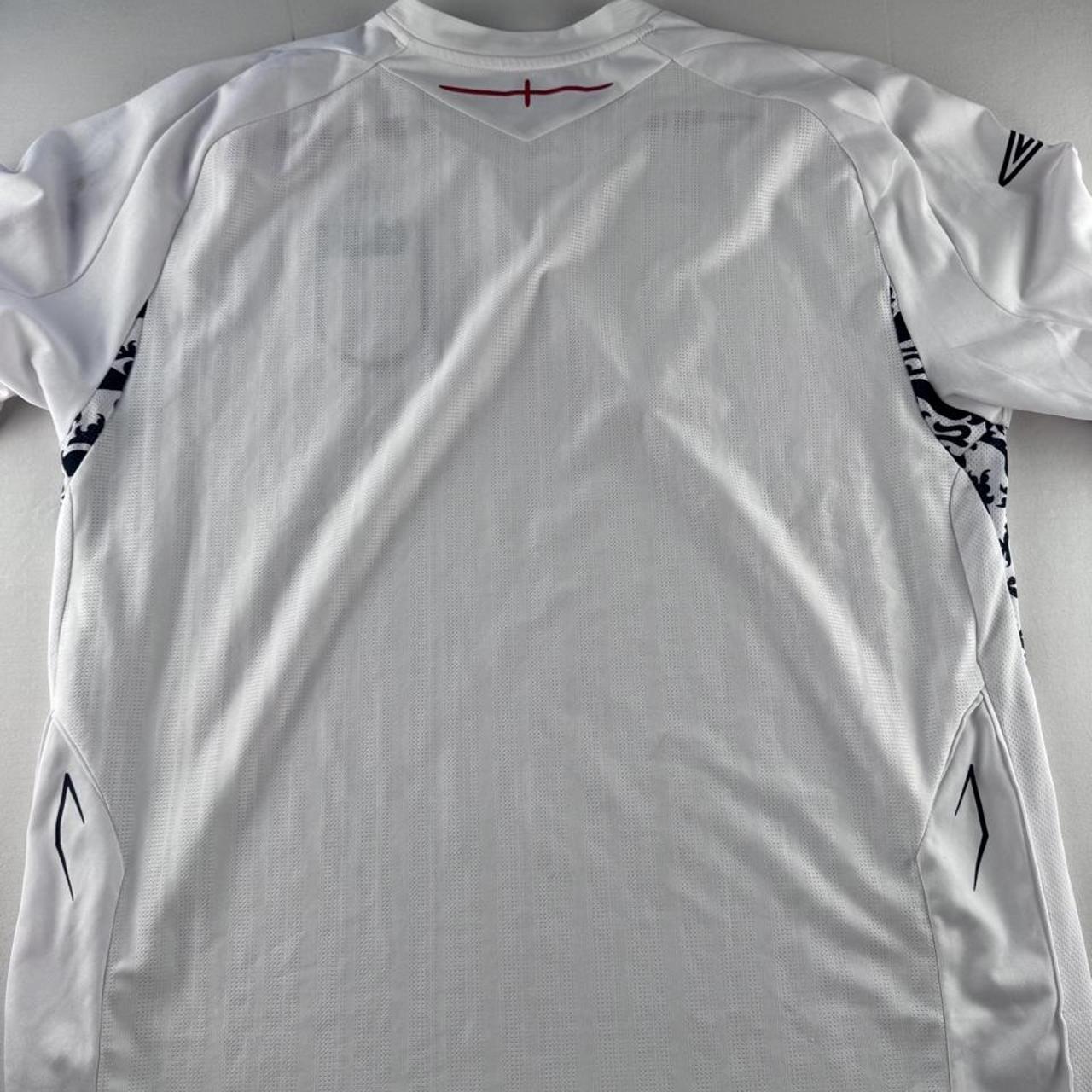 England Umbro 2007-09 Home Playing Jersey XL